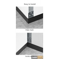 2cm Flexible Skirting Board for Curved Walls in the UAE